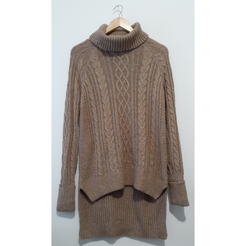 Forever 21 Cable Knit Turtle Neck Sweater